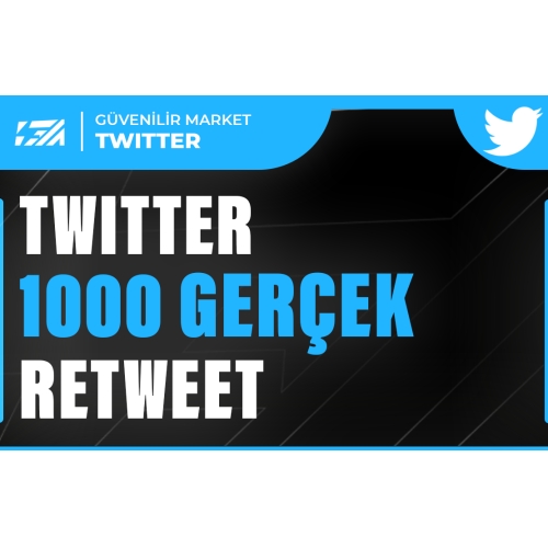  1000 Twitter Retweet - KEŞFET ETKİLİ